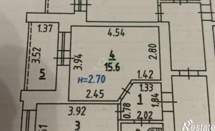 1-комн квартира улица Свободы, 38/2,  д. 38/2