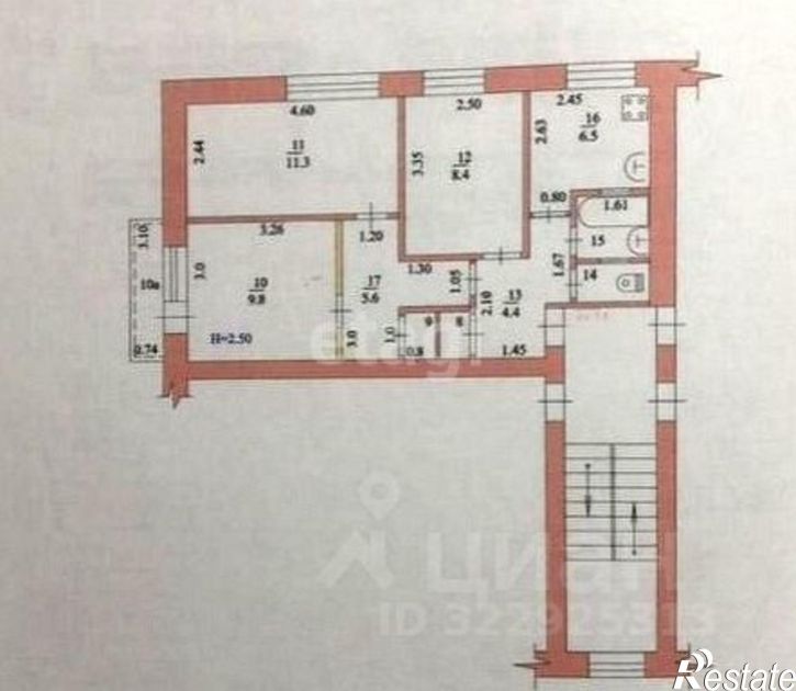 3-комн квартира Ейский район, Ейск