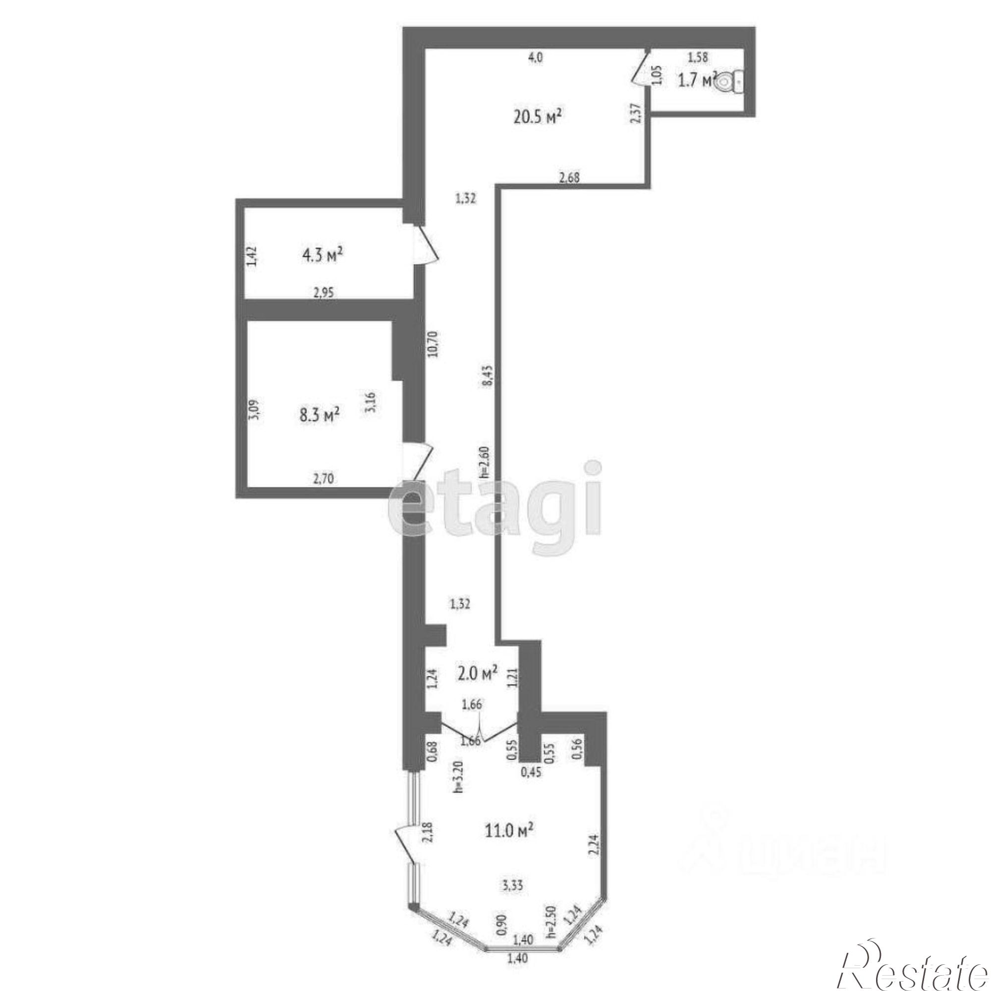 Купить офис, помещение под офис за 3 048 140 рублей на ул Энгельса, 47