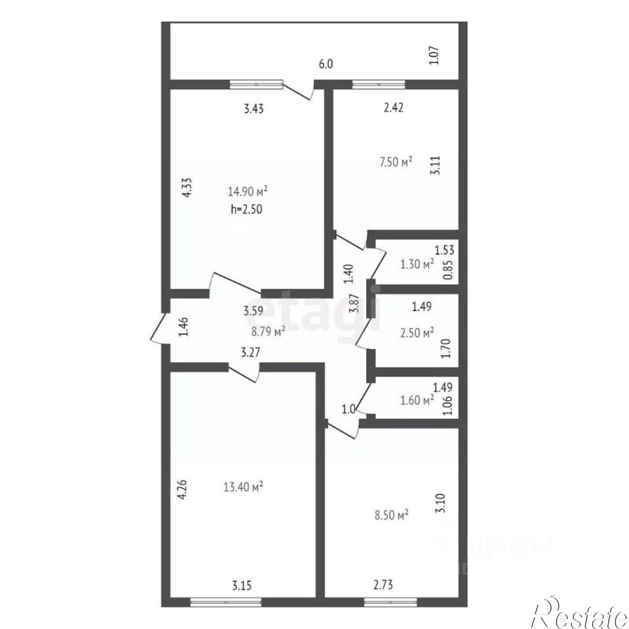 Купить квартиру за 5 100 000 рублей на Красная улица, 74/2