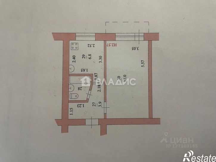 1-комн квартира Коммунистическая улица, 49/4,  д. 49/4
