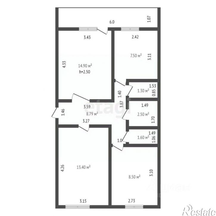 3-комн квартира Красная улица, 74/2,  д. 74/2