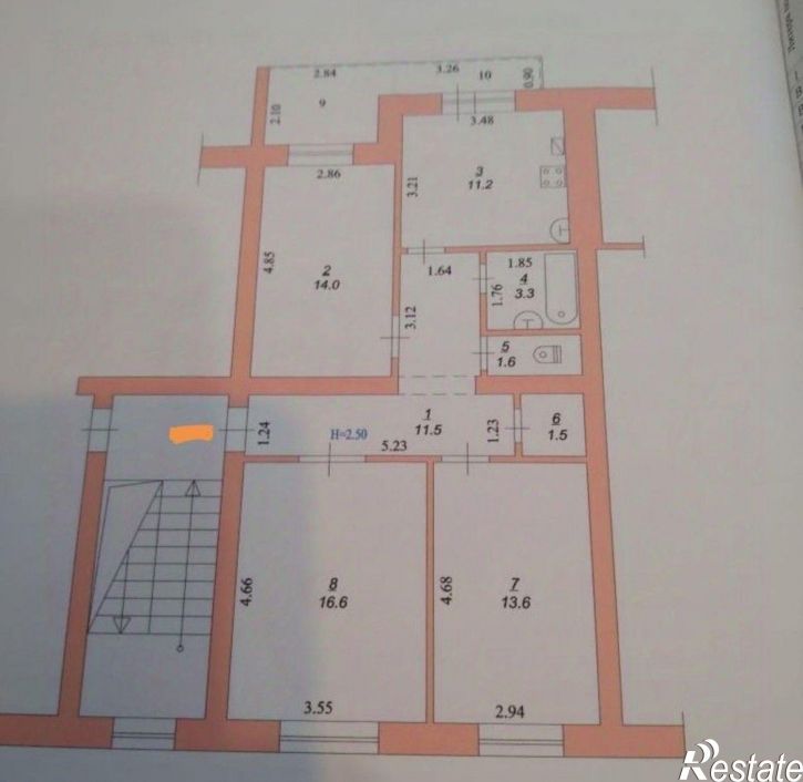 3-комн квартира Амурская улица, 14,  д. 14