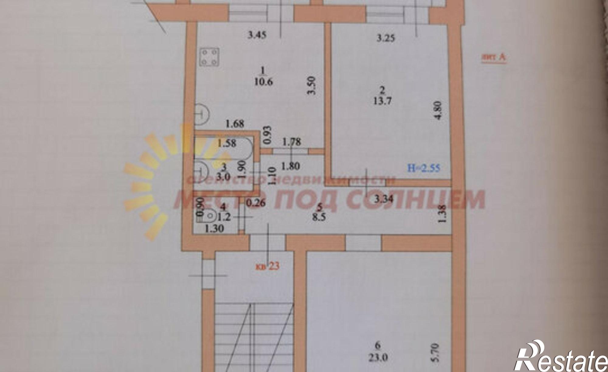 Купить квартиру за 5 950 000 рублей на Красная улица, 66/9