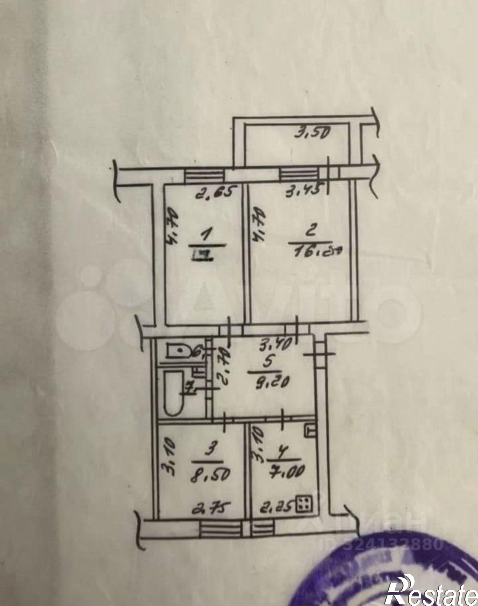 Купить квартиру за 5 890 000 рублей на ул Пионерская, 12