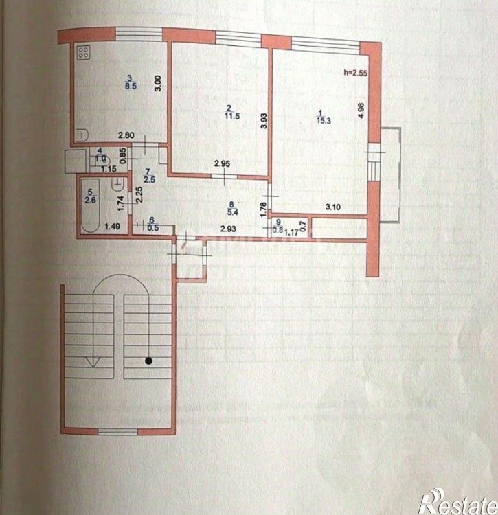 2-комн квартира Ейский район, Ейск г., Ясенская ул.
