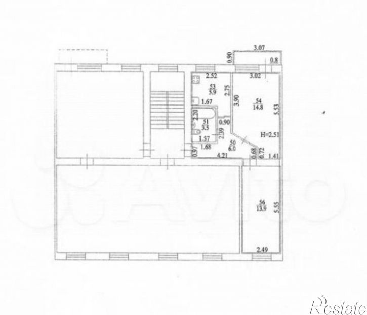 2-комн квартира улица Энгельса, 4А,  д. 4А