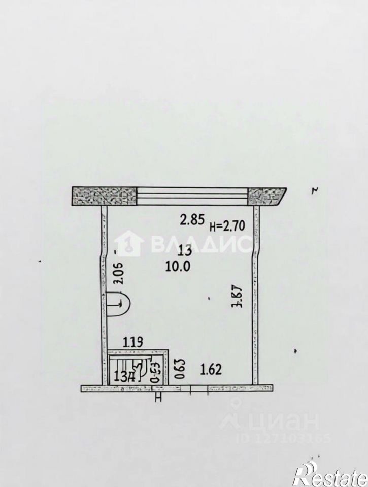1-комн квартира ул Островского, 8,  д. 8