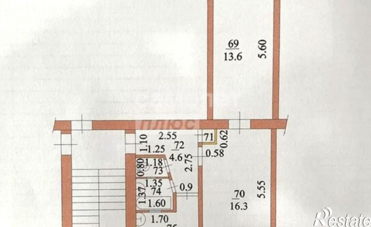 2-комн квартира улица Плеханова, 9/8,  д. 9/8