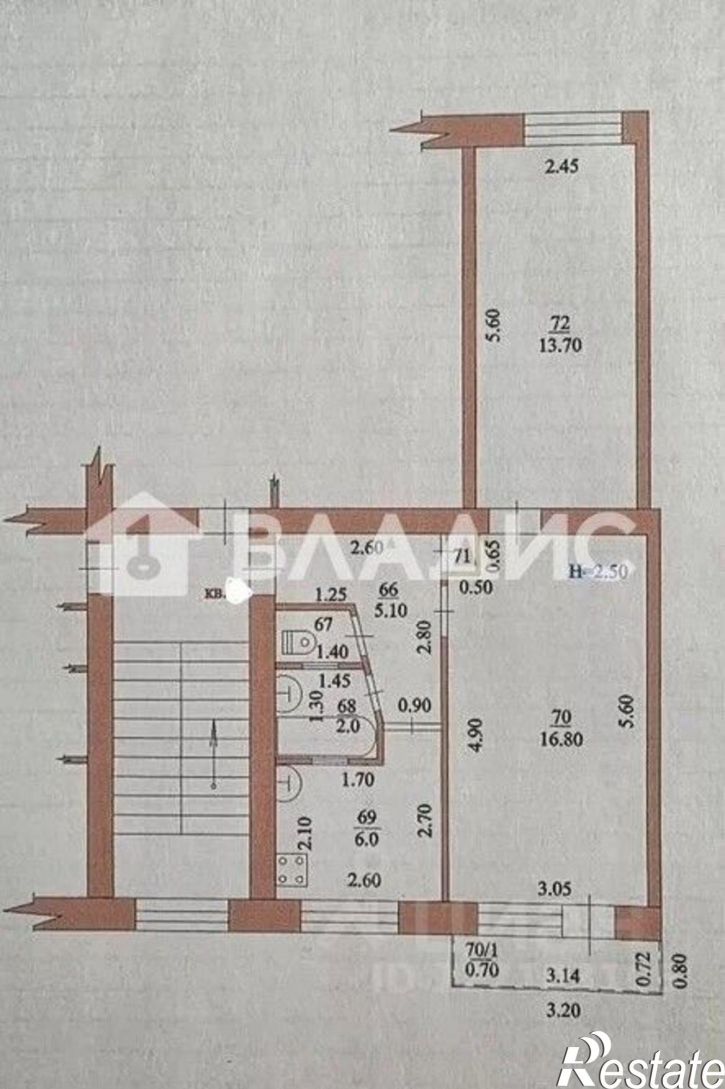 2-комн квартира ул Коммунистическая, 49/11,  д. 49/11