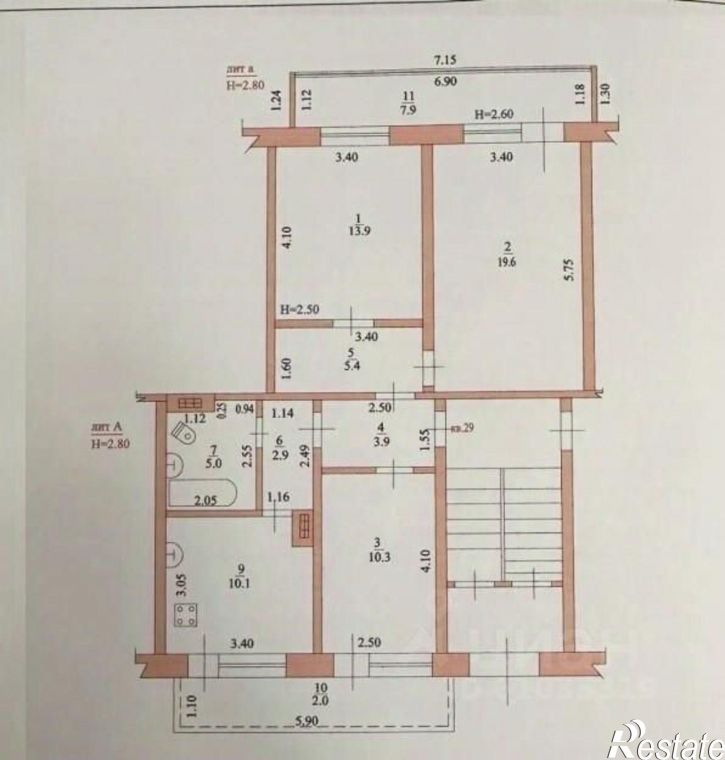 3-комн квартира Красная улица, 66/3,  д. 66/3