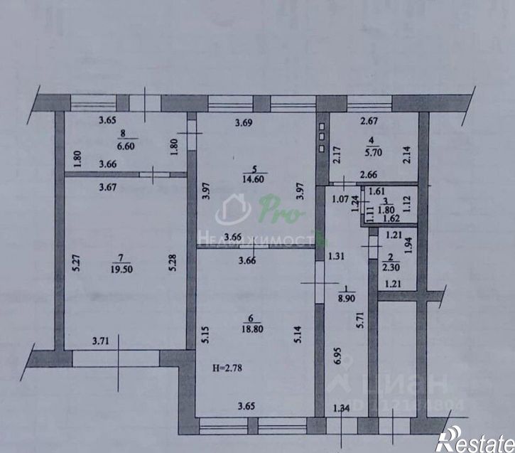 2-комн квартира ул Герцена, 88/5,  д. 88/5
