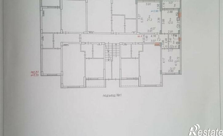 2-комн квартира Армавирская улица, 204/1 к.1,  д. 204/1 к.1