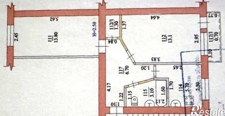 2-комн квартира ул Коммунистическая, 49/8,  д. 49/8