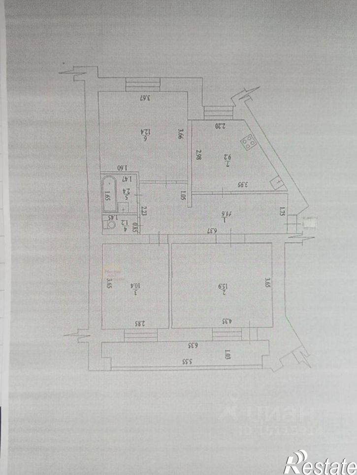 3-комн квартира ул Бердянская, 136/1,  д. 136/1