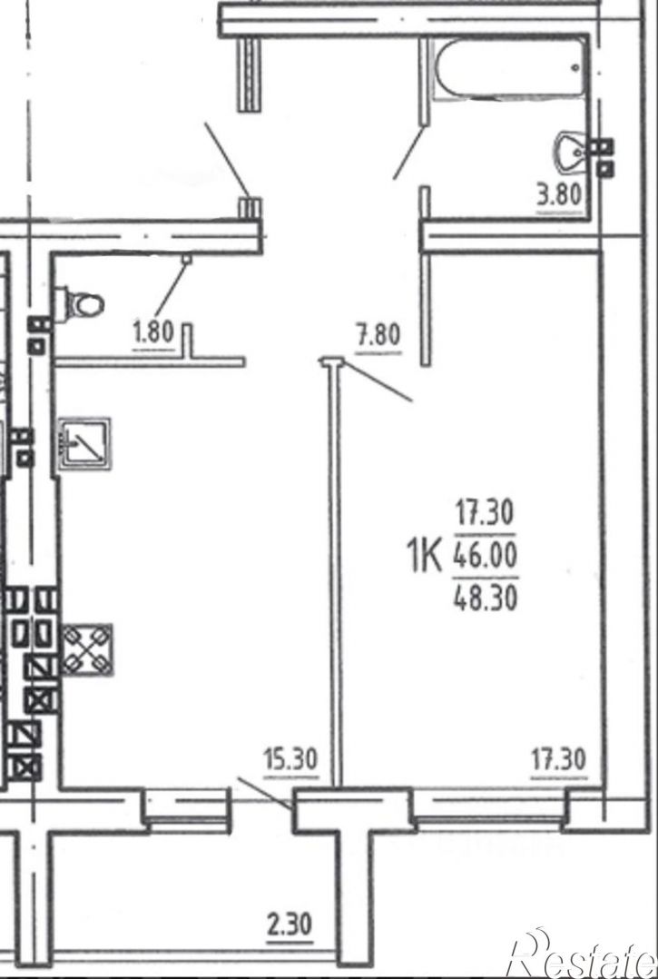1-комн квартира ул Красная, 35/2А,  д. 35/2А