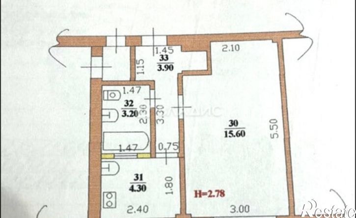 1-комн квартира ул Нижнесадовая, 3/3,  д. 3/3