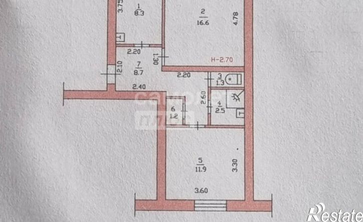 2-комн квартира ул Коммунистическая, 20/9,  д. 20/9