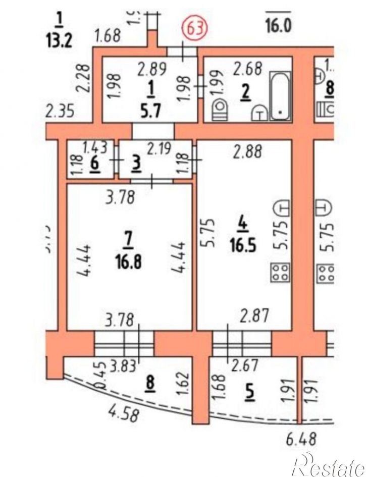 1-комн квартира ул Коммунистическая, 77/17,  д. 77/17
