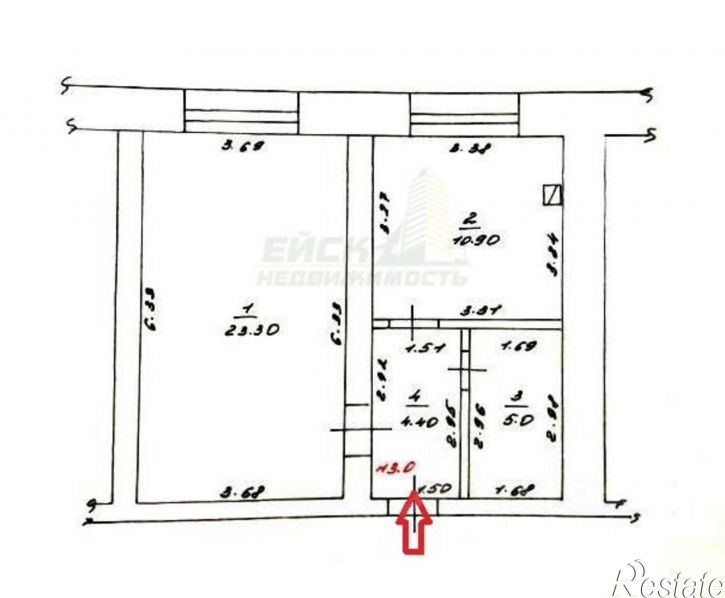 1-комн квартира ул Краснодарская, 177/2,  д. 177/2