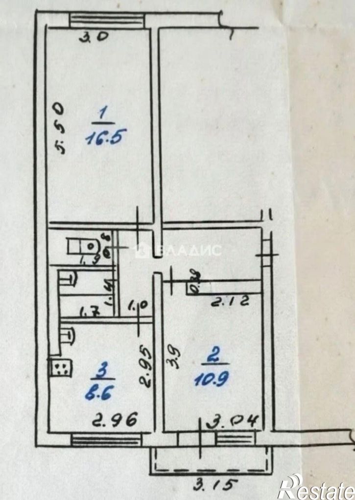2-комн квартира ул Р.Люксембург, 179/1,  д. 179/1