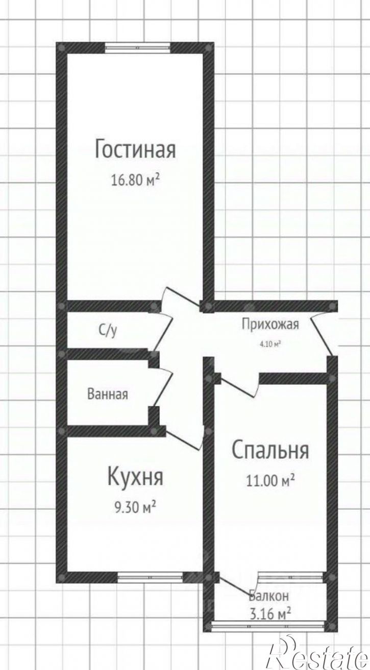 2-комн квартира ул Седина, 48,  д. 48