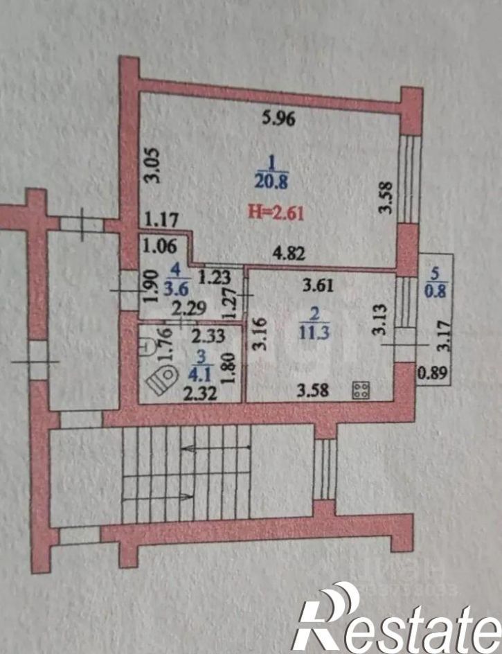 1-комн квартира Красная улица, 57/4,  д. 57/4