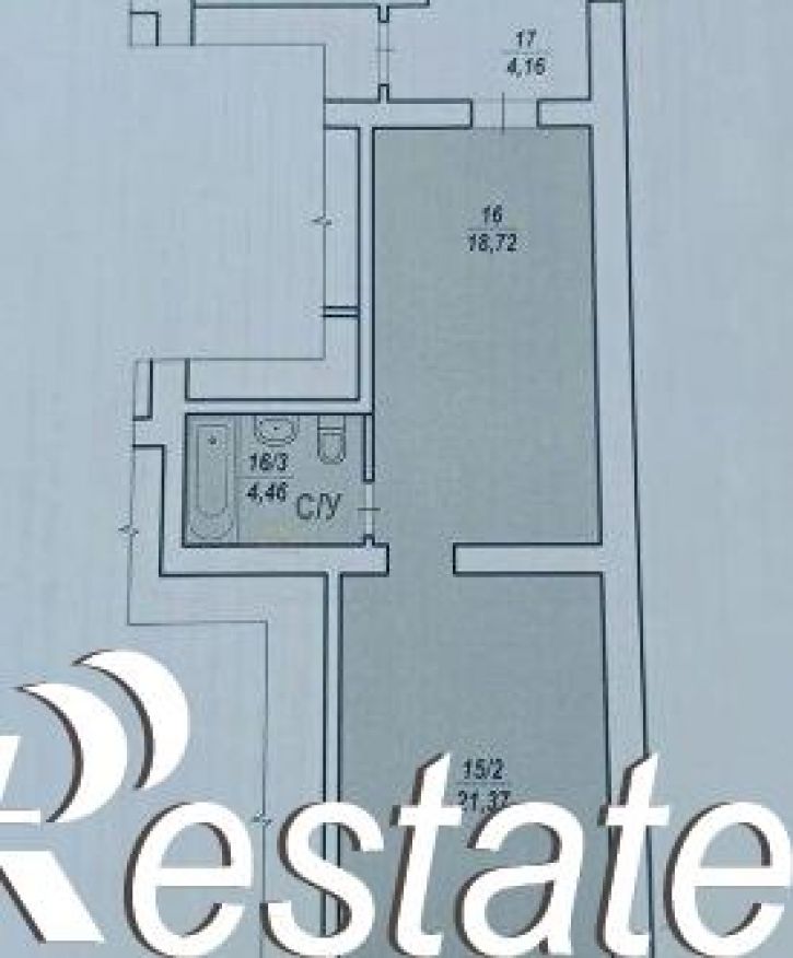 1-комн квартира Ясенская улица, 2Б,  д. 2Б
